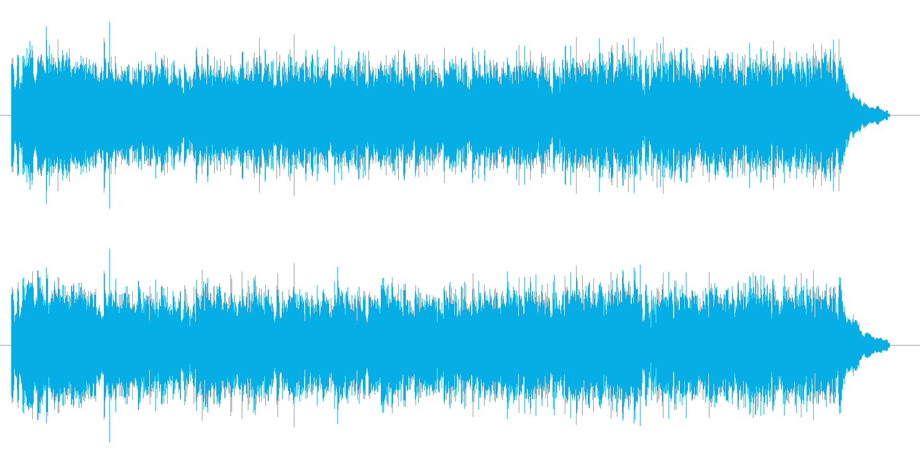 ゲーム BGM 疾走感を伴った戦闘シー…の再生済みの波形