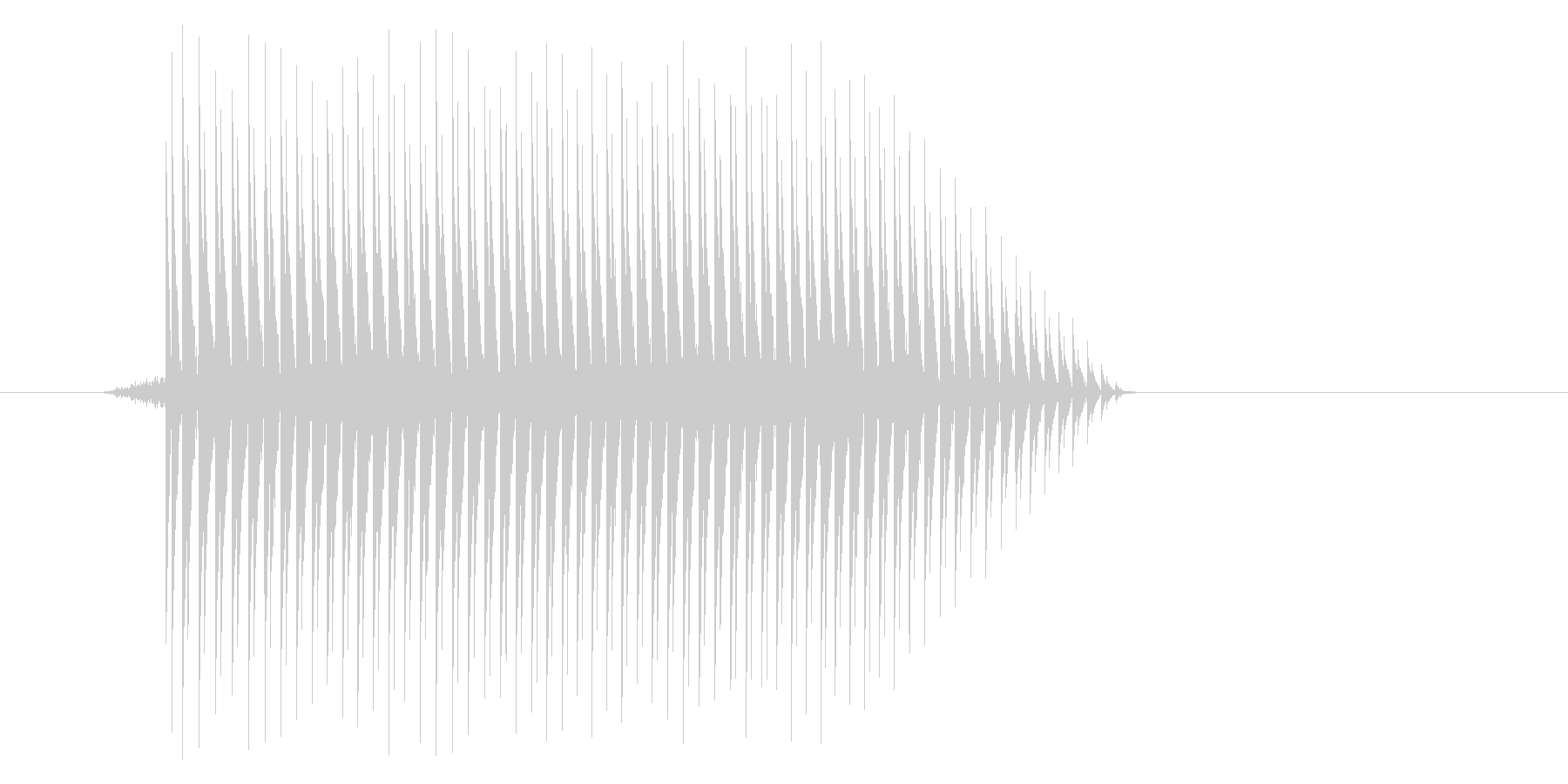 ゲーム(ファミコン風)パワーアップ音_…の未再生の波形