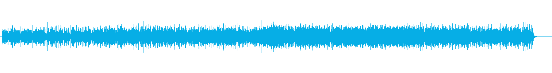 ボサノバ・タッチのピアノ・フュージョンの再生済みの波形