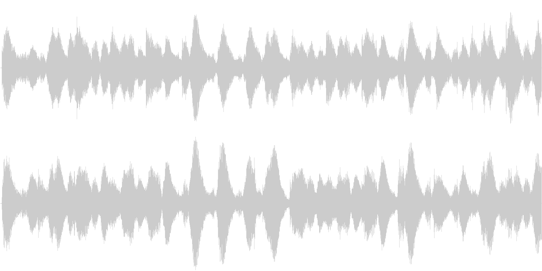 エレクトロなイメージをした楽曲です。の未再生の波形