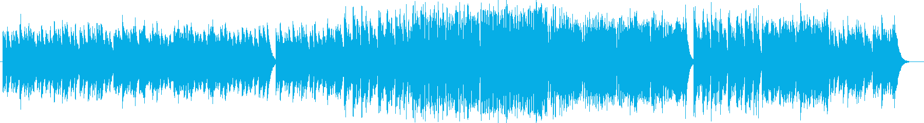 美しい音色のオルゴールシンセなどの曲の再生済みの波形