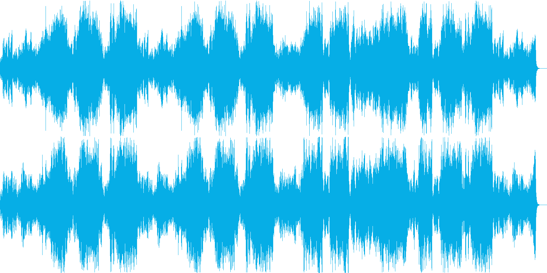 バッハカンタータ BWV140 .1の再生済みの波形