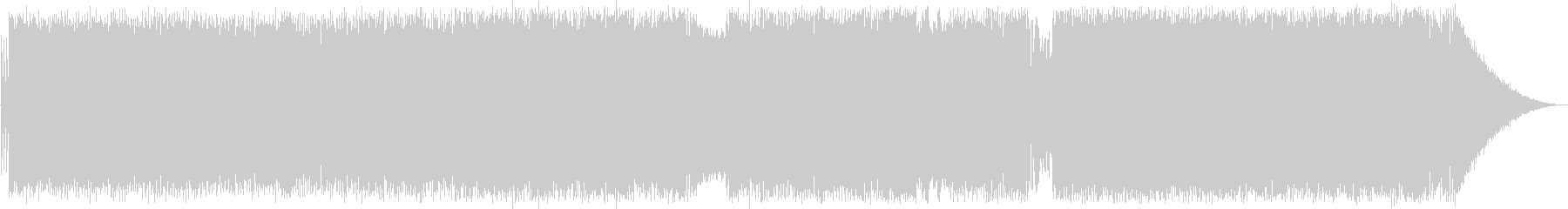 A pop feeling song with a feeling of running's unreproduced waveform