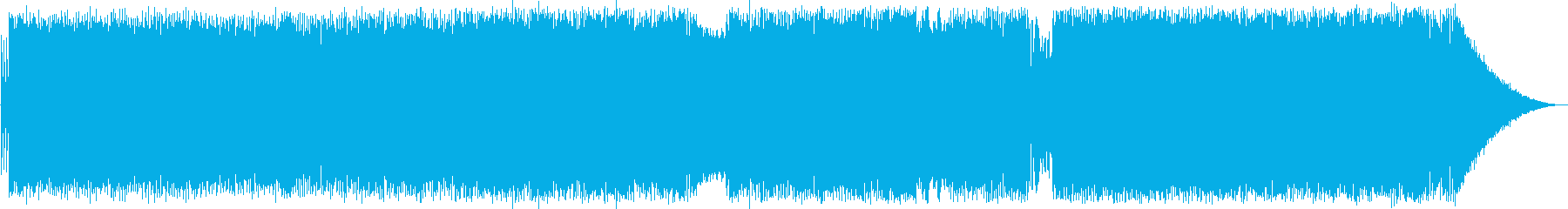 A pop feeling song with a feeling of running's reproduced waveform