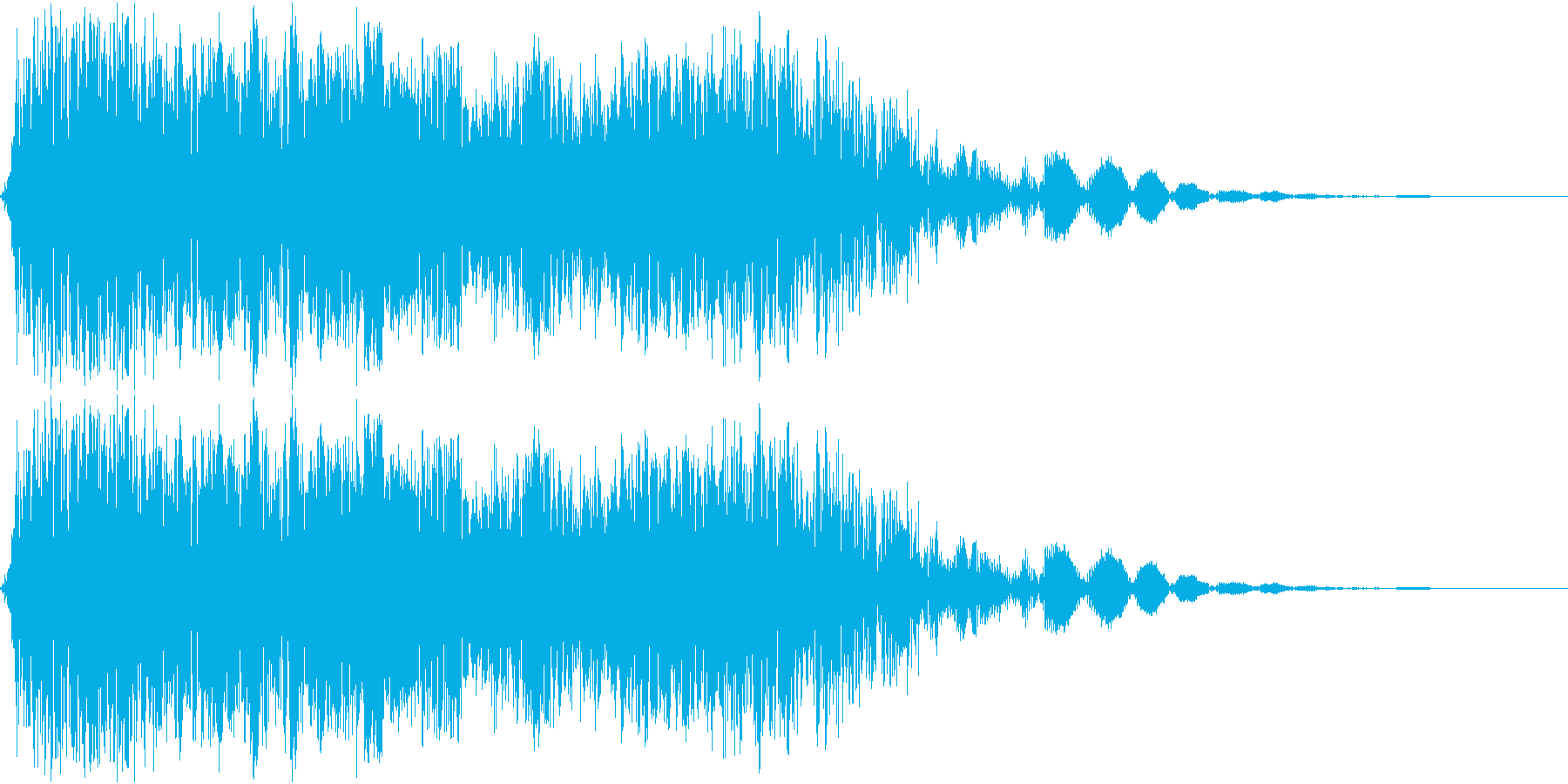 強力な斬撃_インパクト系の音ですの再生済みの波形