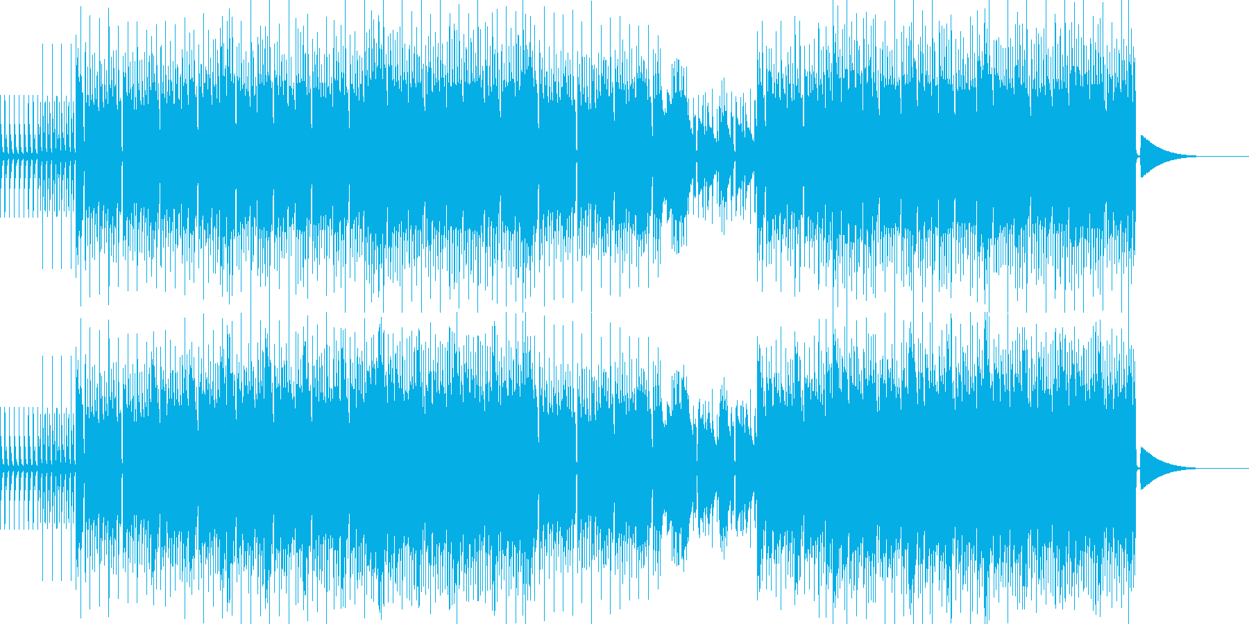 test3の再生済みの波形