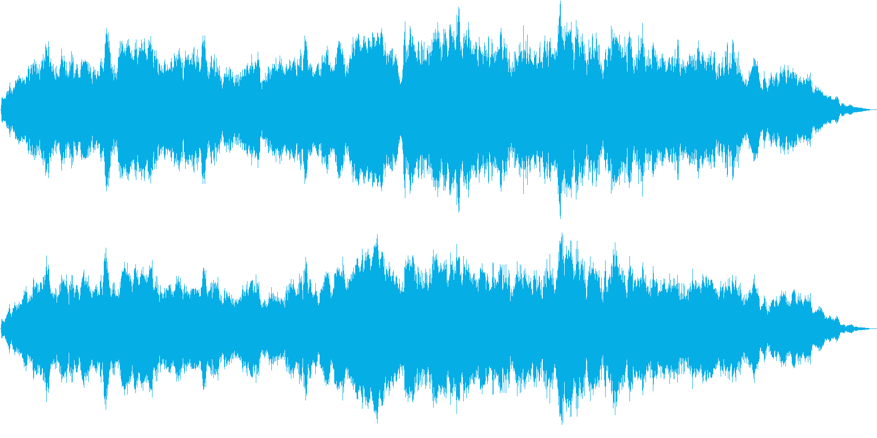 ダークなアンビエントです。の再生済みの波形