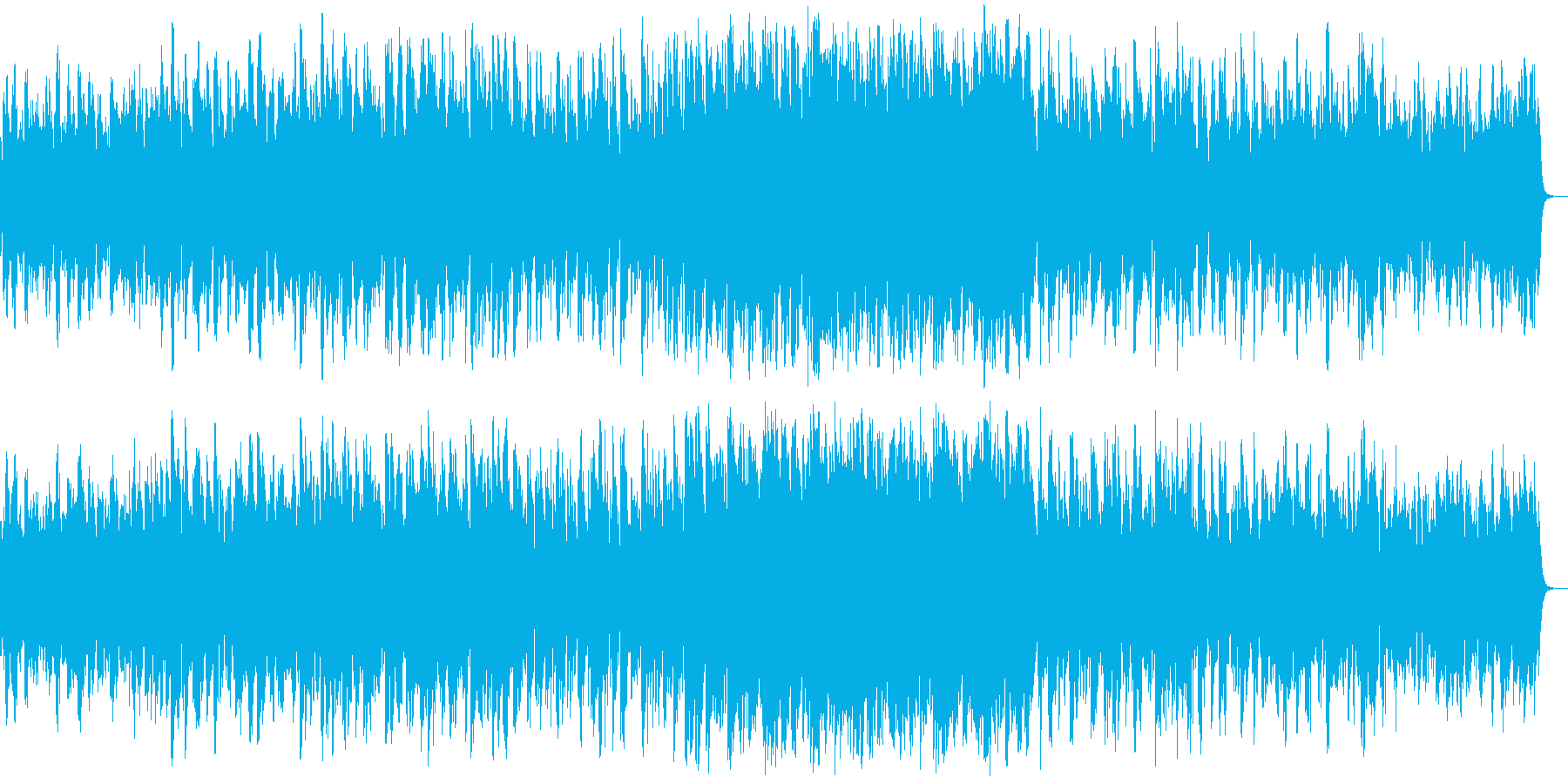 パズルゲームのBGMをイメージした曲で…の再生済みの波形