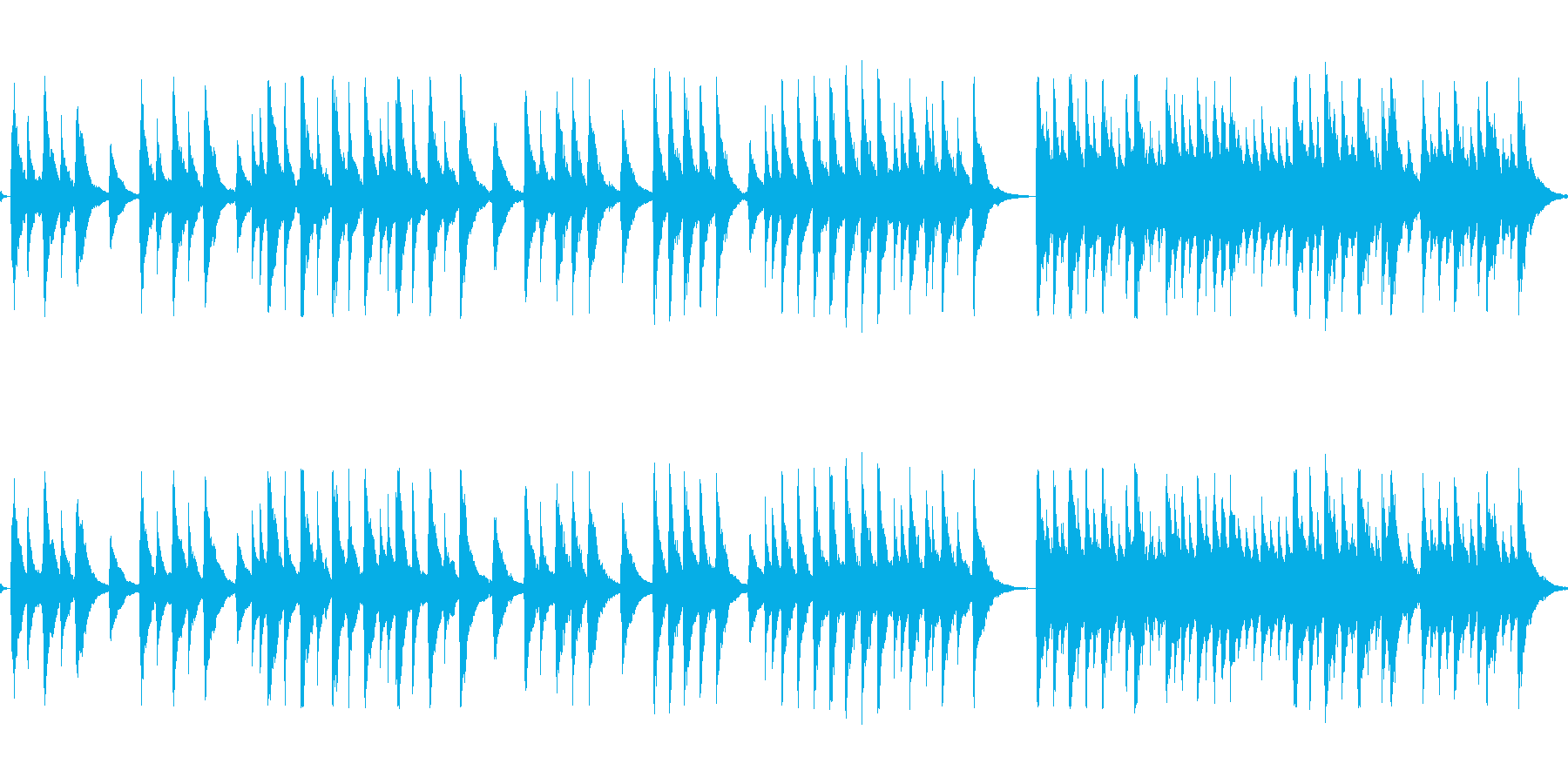 レトロなオルゴールの音色で感謝を伝えたいの再生済みの波形