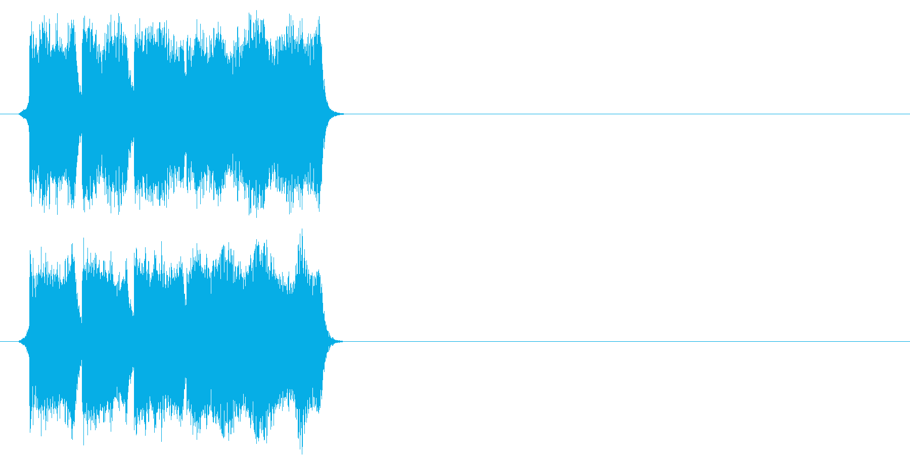 正解の時の効果音その1ですの再生済みの波形