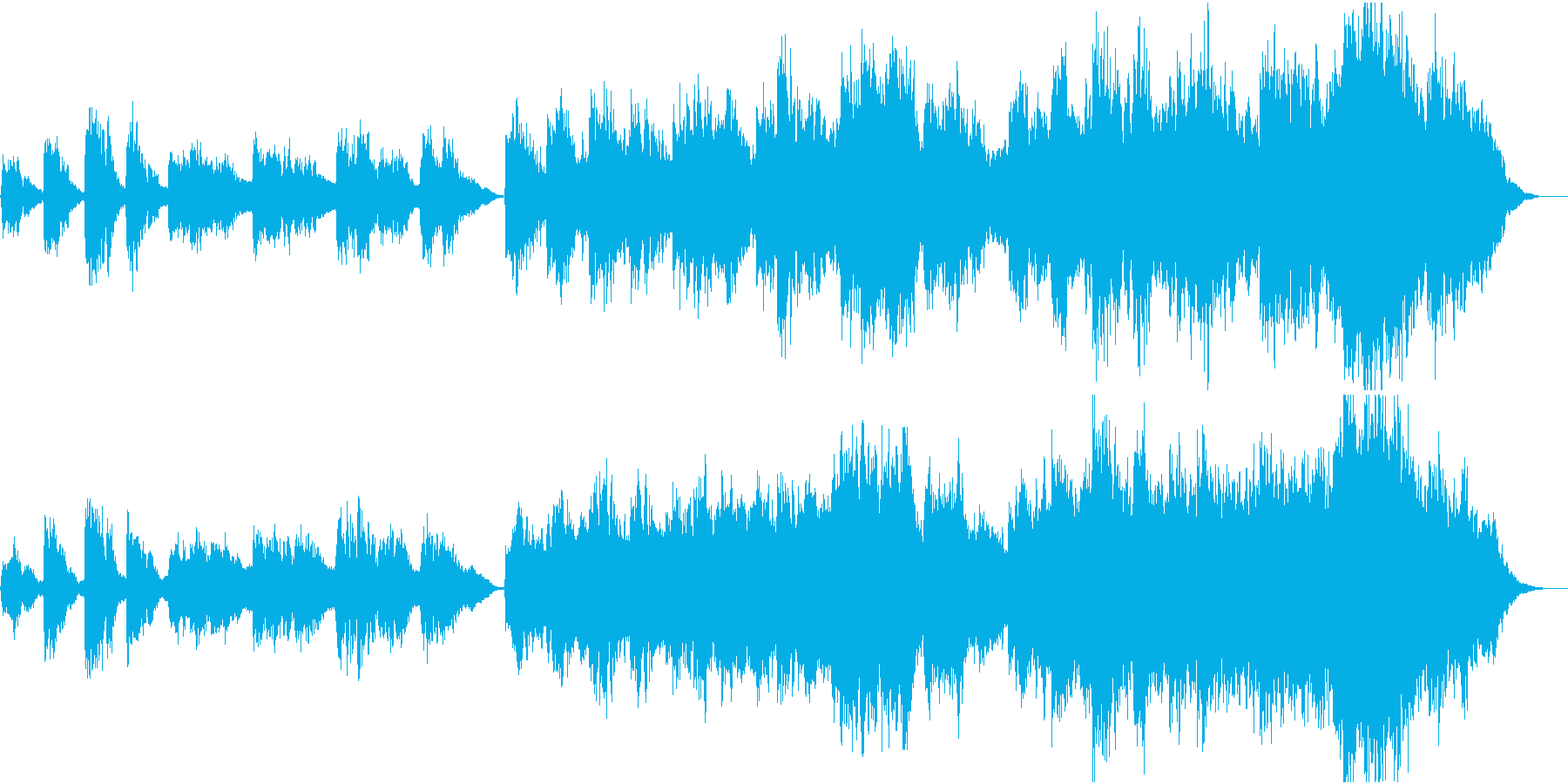 Silent Nightきよしこのよるの再生済みの波形