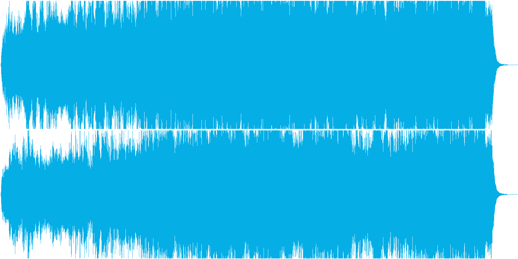 ドキュメンタリーなどの映像に(WAV)の再生済みの波形