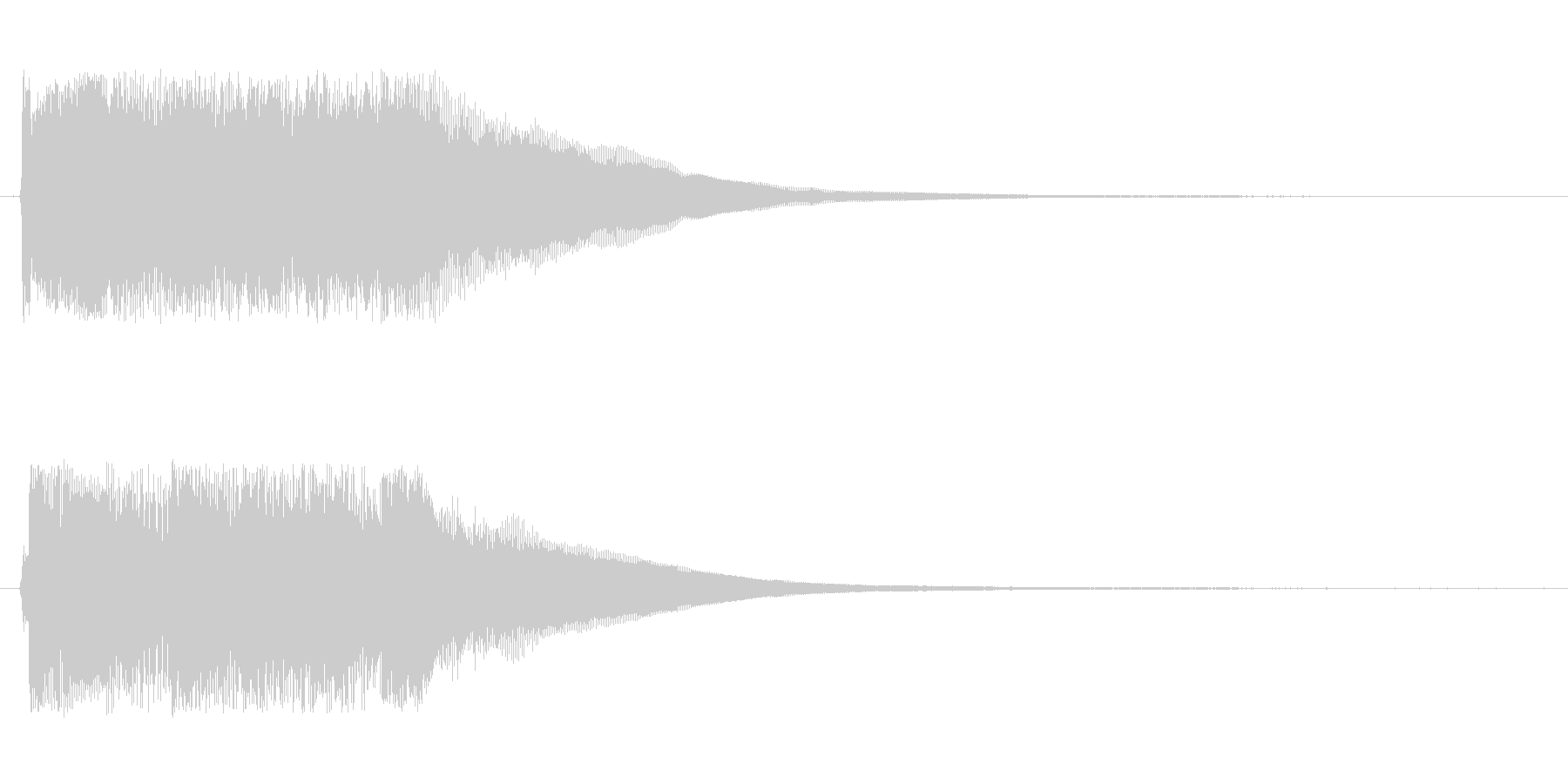 シタールを使った音源ですの未再生の波形