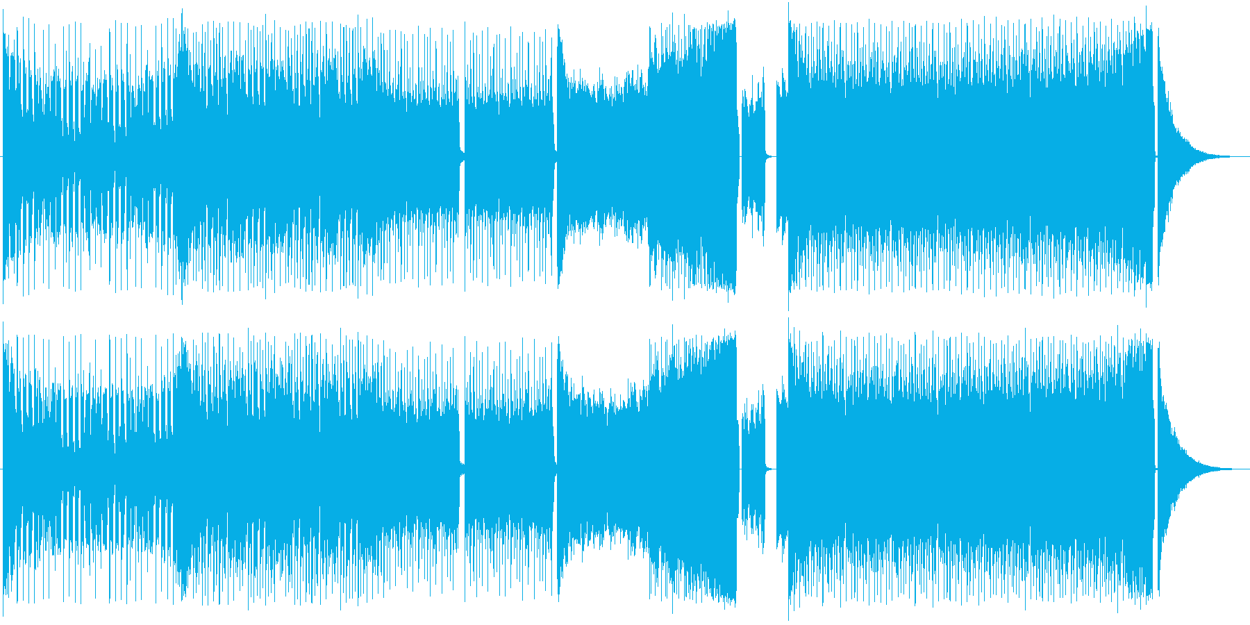 EDM オープニング サッカー スポーツの再生済みの波形
