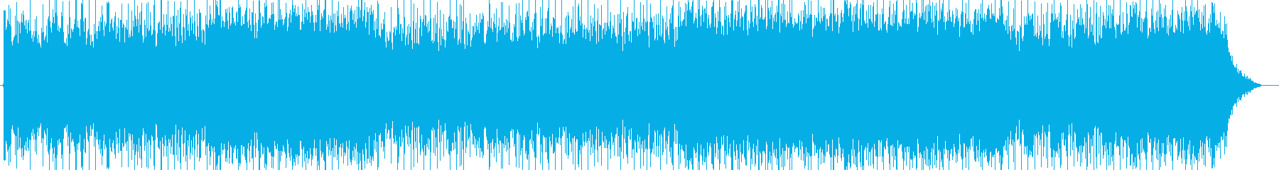 疾走感のあるクールでエキゾチックな楽曲の再生済みの波形