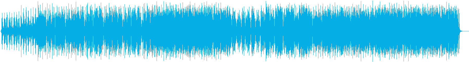 A mellow melody with a mellow tone and a rhythm of bitter bass's reproduced waveform