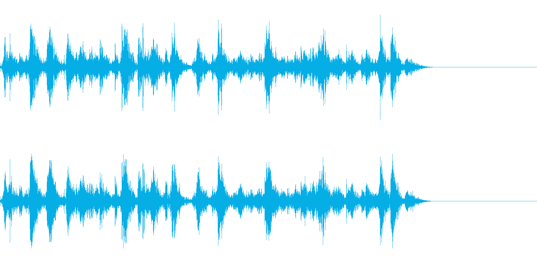 ブクブク!泡や水など特有の効果音!02Bの再生済みの波形