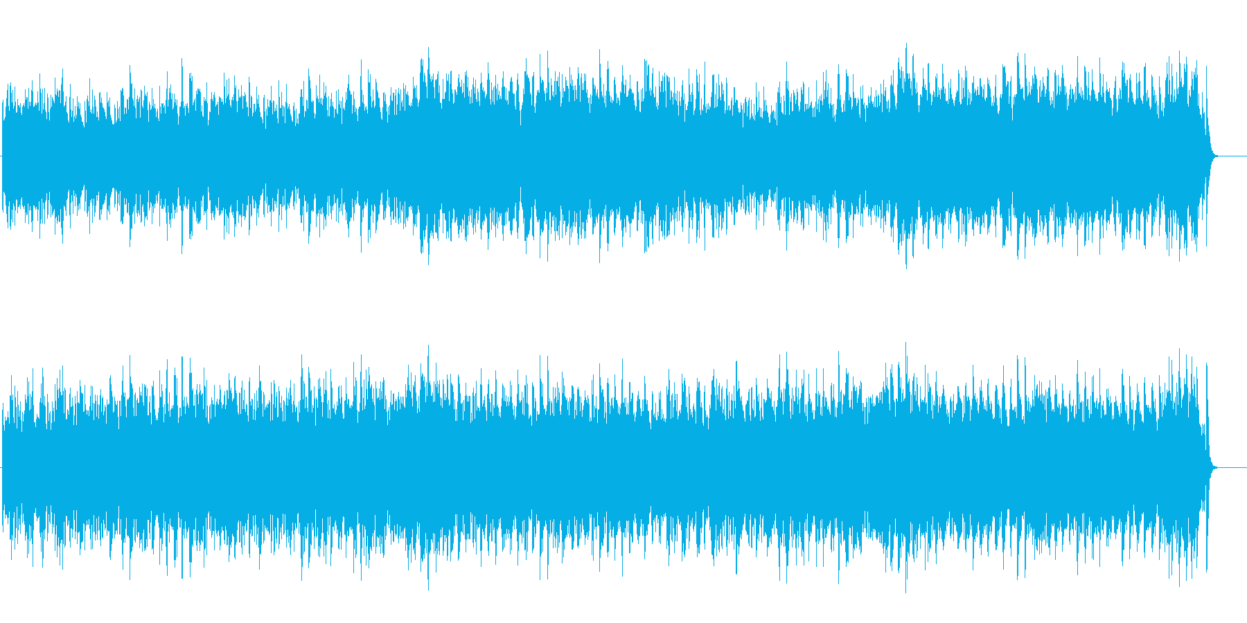 ワルツなセミクラ風ポップ(フルサイズ)の再生済みの波形
