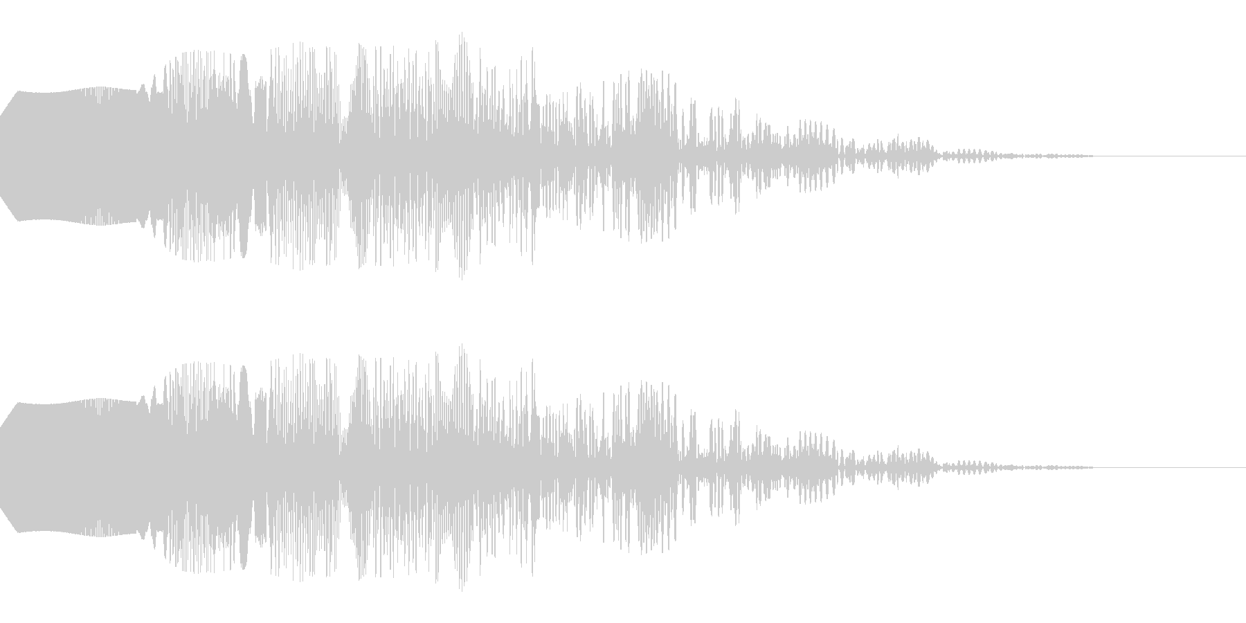 失敗して気分が落ち込むような音_01の未再生の波形