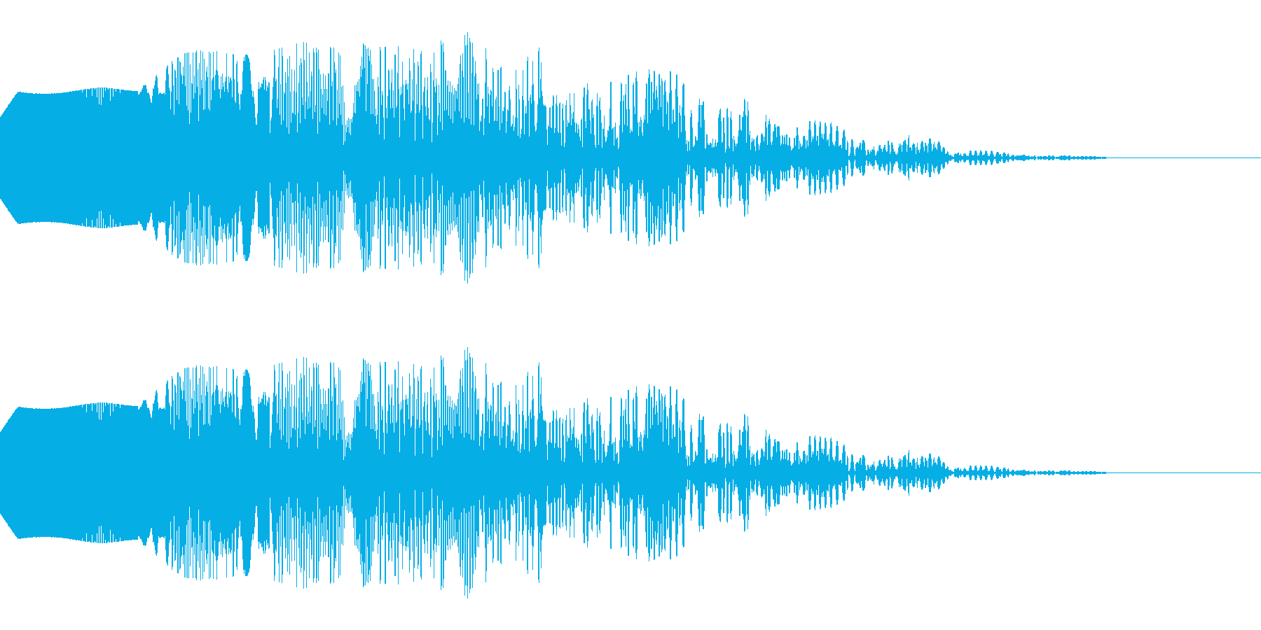 失敗して気分が落ち込むような音_01の再生済みの波形