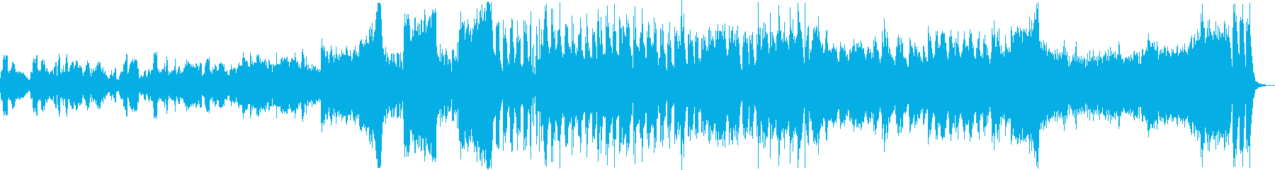 壮大な物語を想起させるオーケストラ楽曲の再生済みの波形