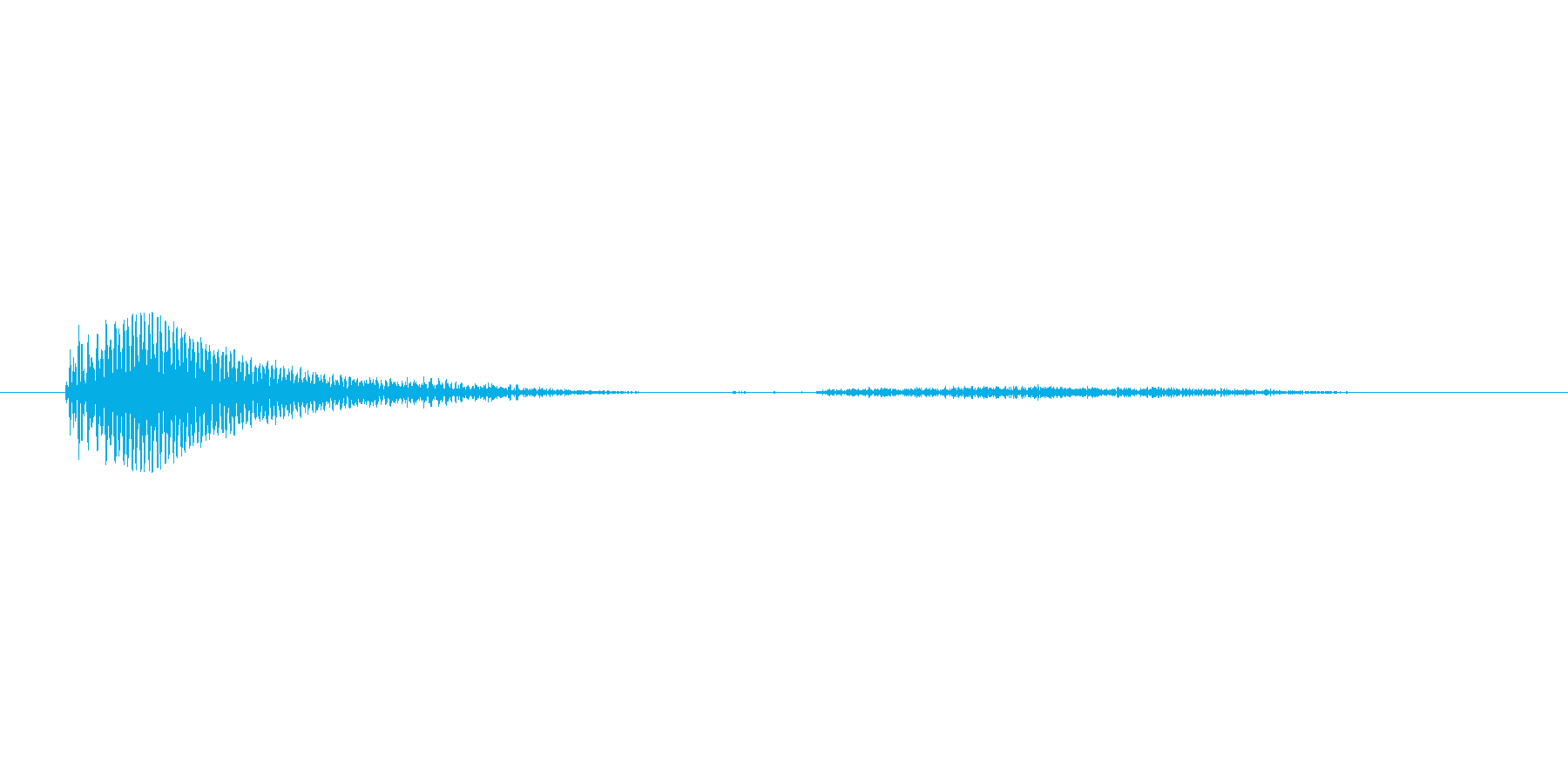 うっ(Type-C)の再生済みの波形