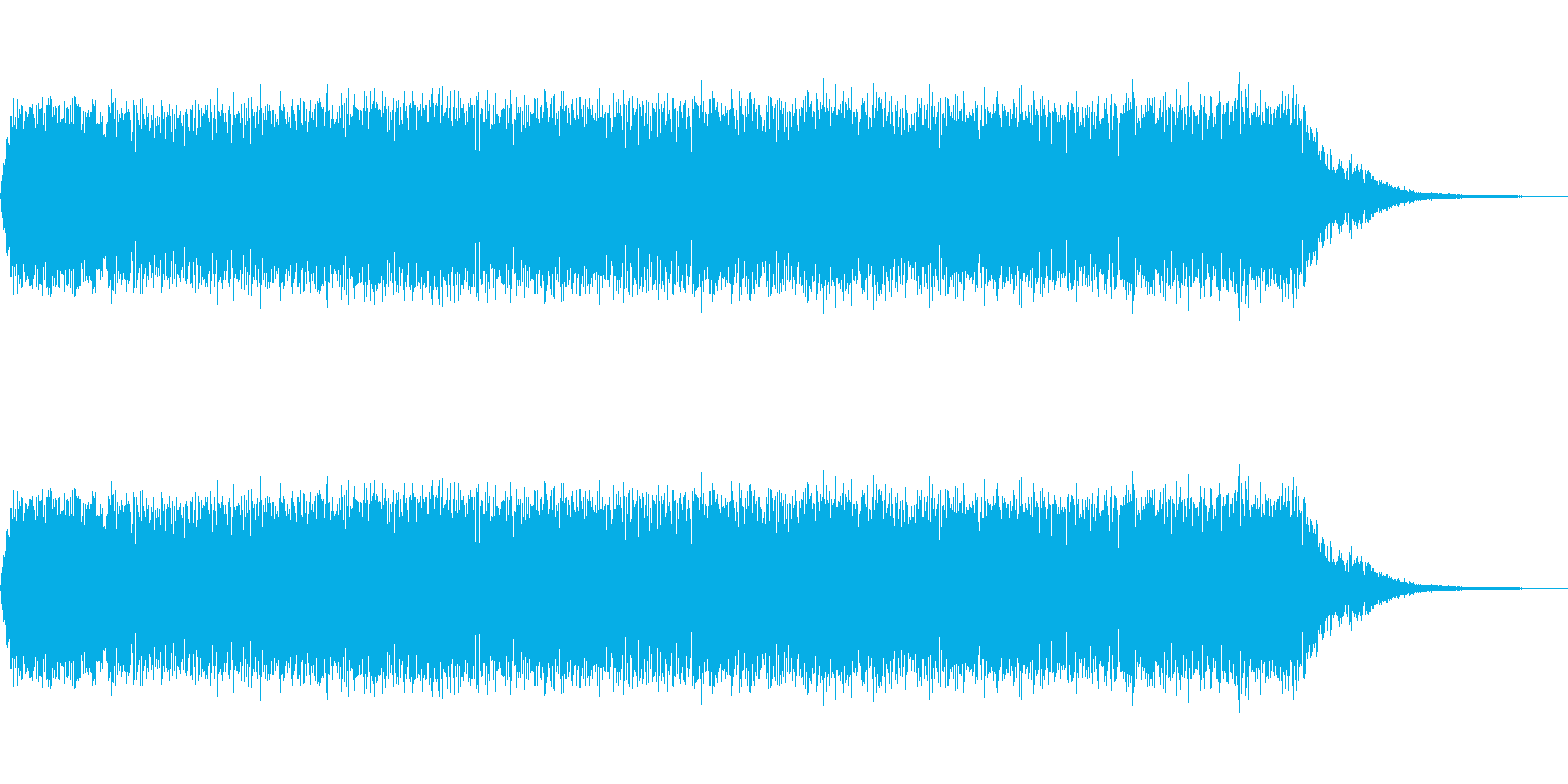 ビーム発射音「ビーッ!」の再生済みの波形