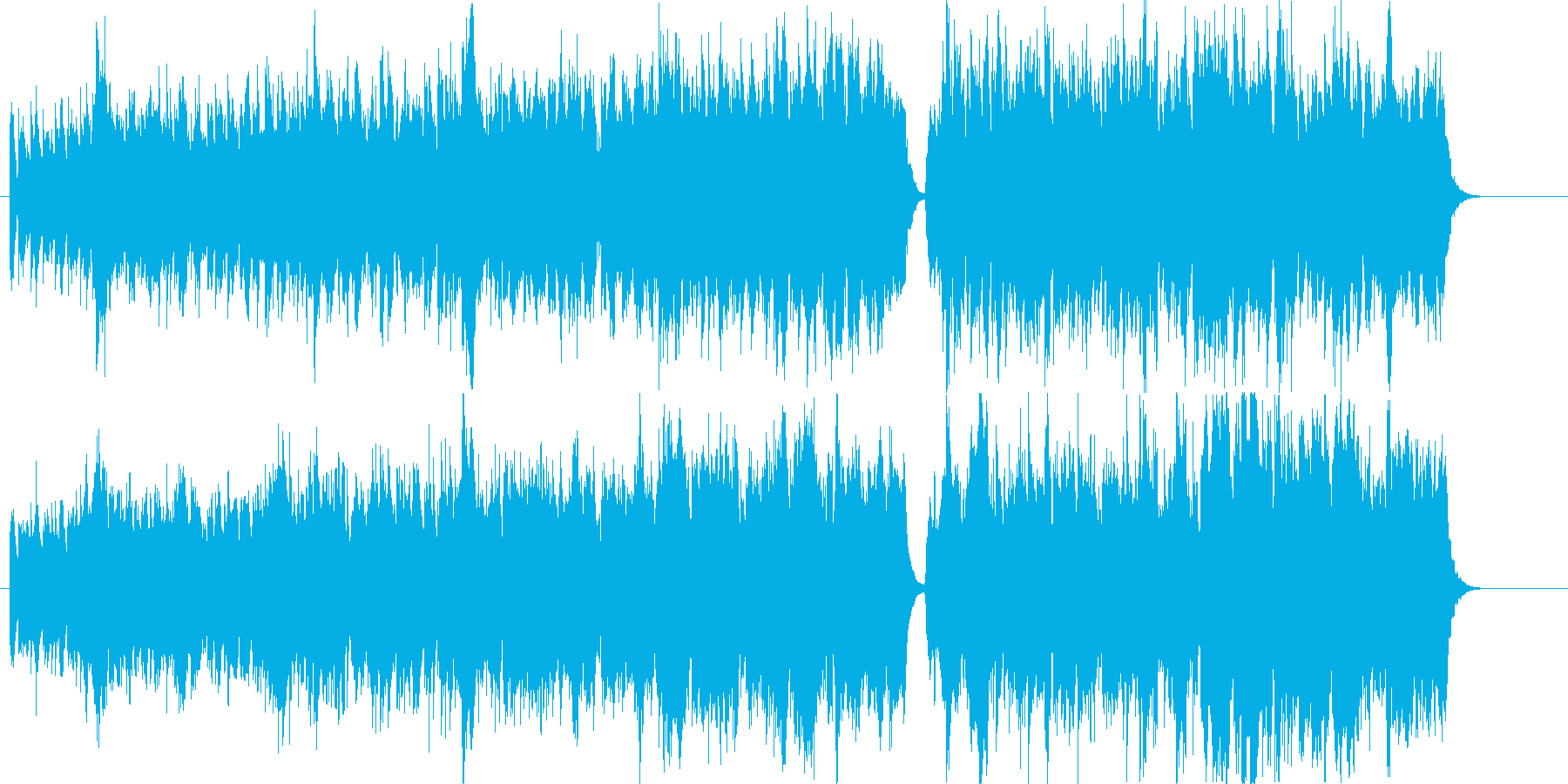 北欧民族音楽風。鬱蒼と茂る森や時の流れ…の再生済みの波形