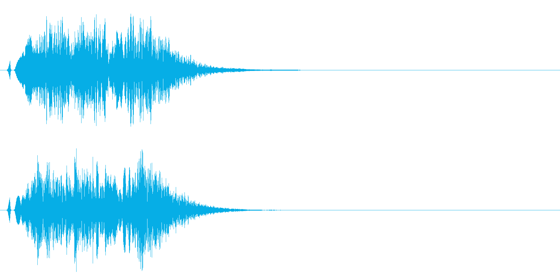 ヒィ〜ウィ!リアルな指笛ゆびぶえ効果音3の再生済みの波形