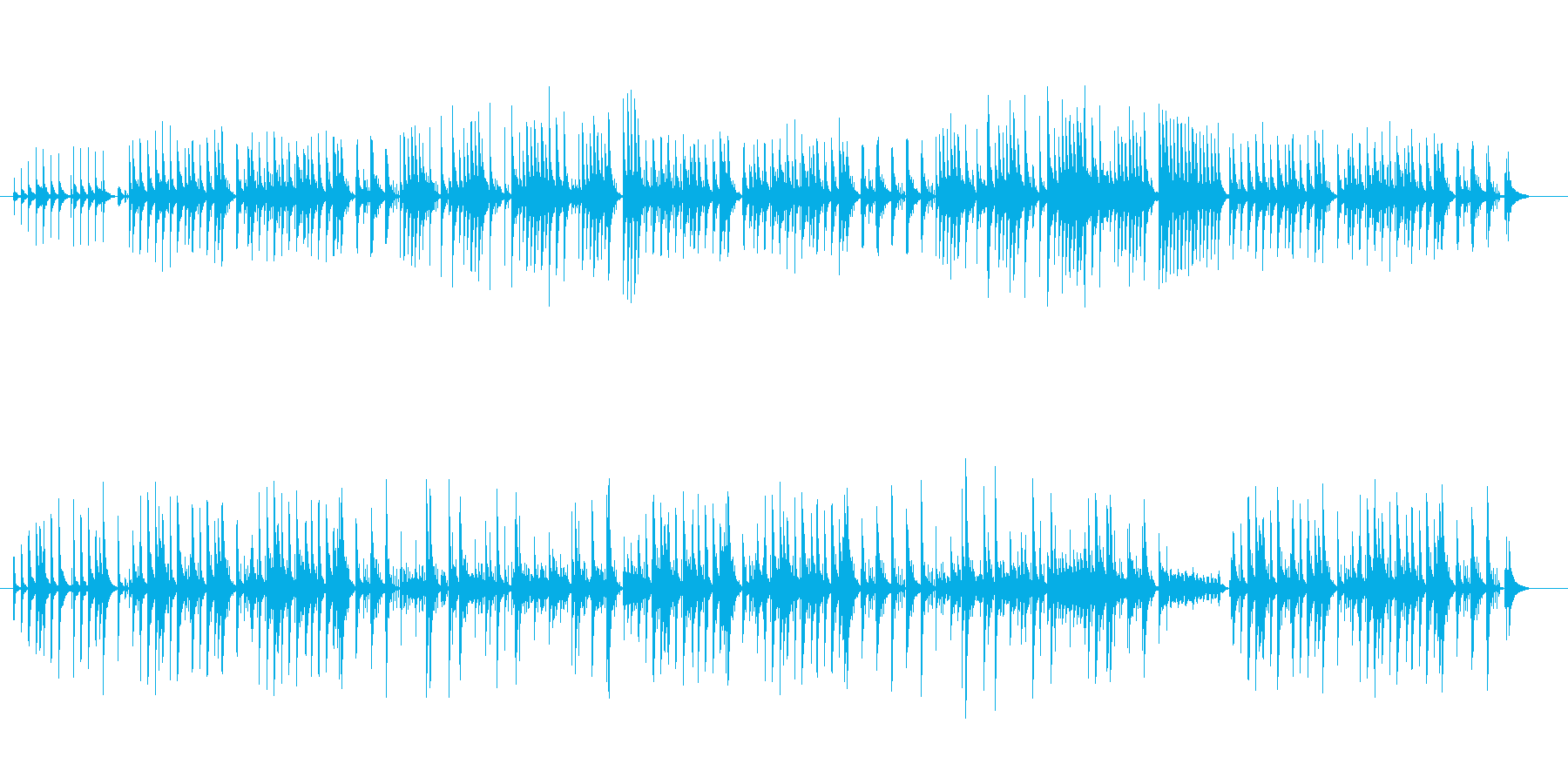オルゴール楽曲です。エスニックな感じが…の再生済みの波形