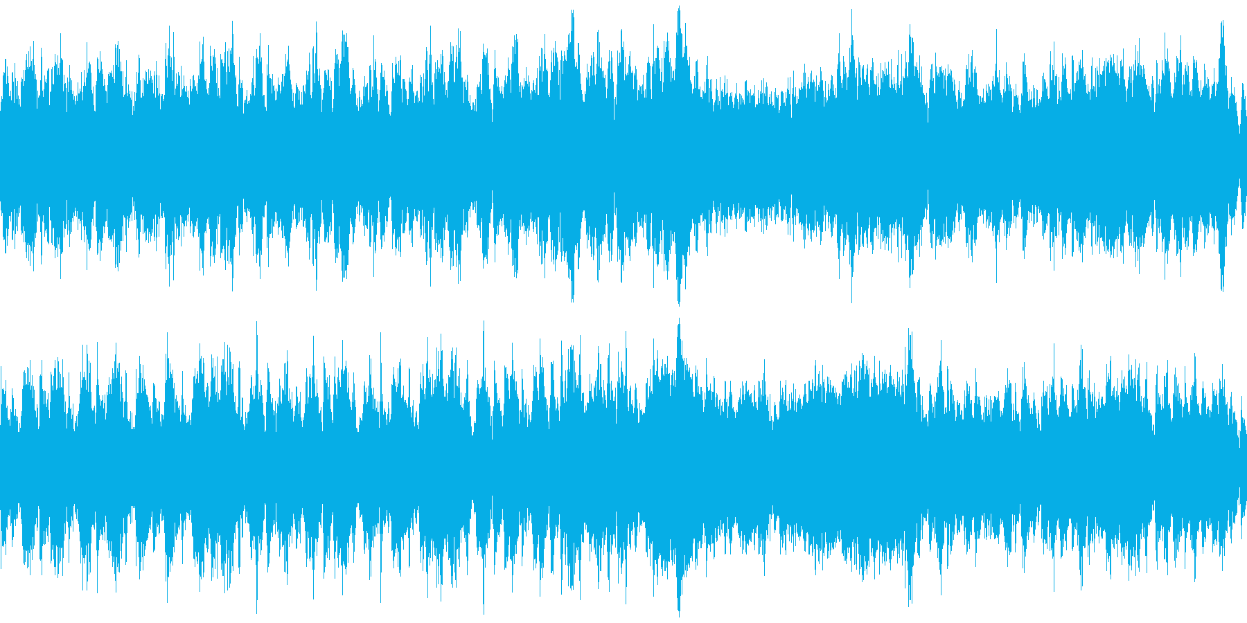 激しい死闘を表現した壮大なオーケストラ曲の再生済みの波形