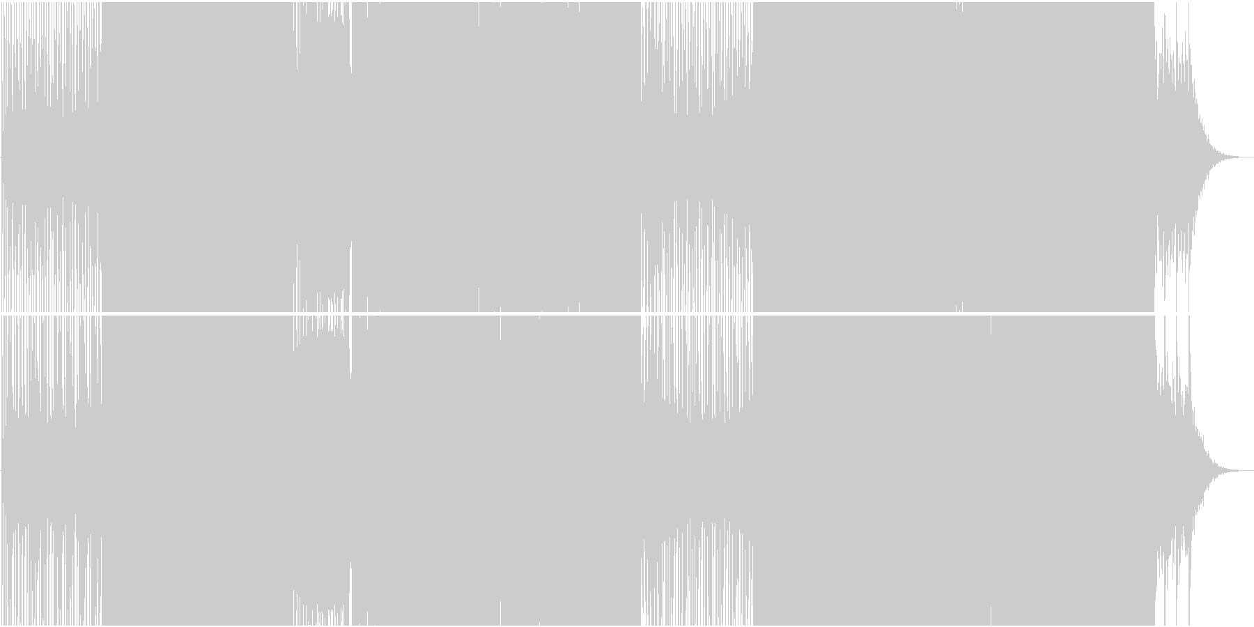 攻撃シーンに合うクラシカルEDMの未再生の波形