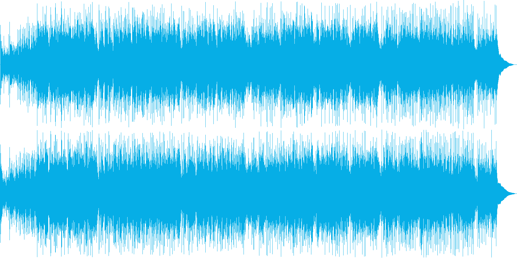 アコギの音色が耳に優しいフォークロックの再生済みの波形