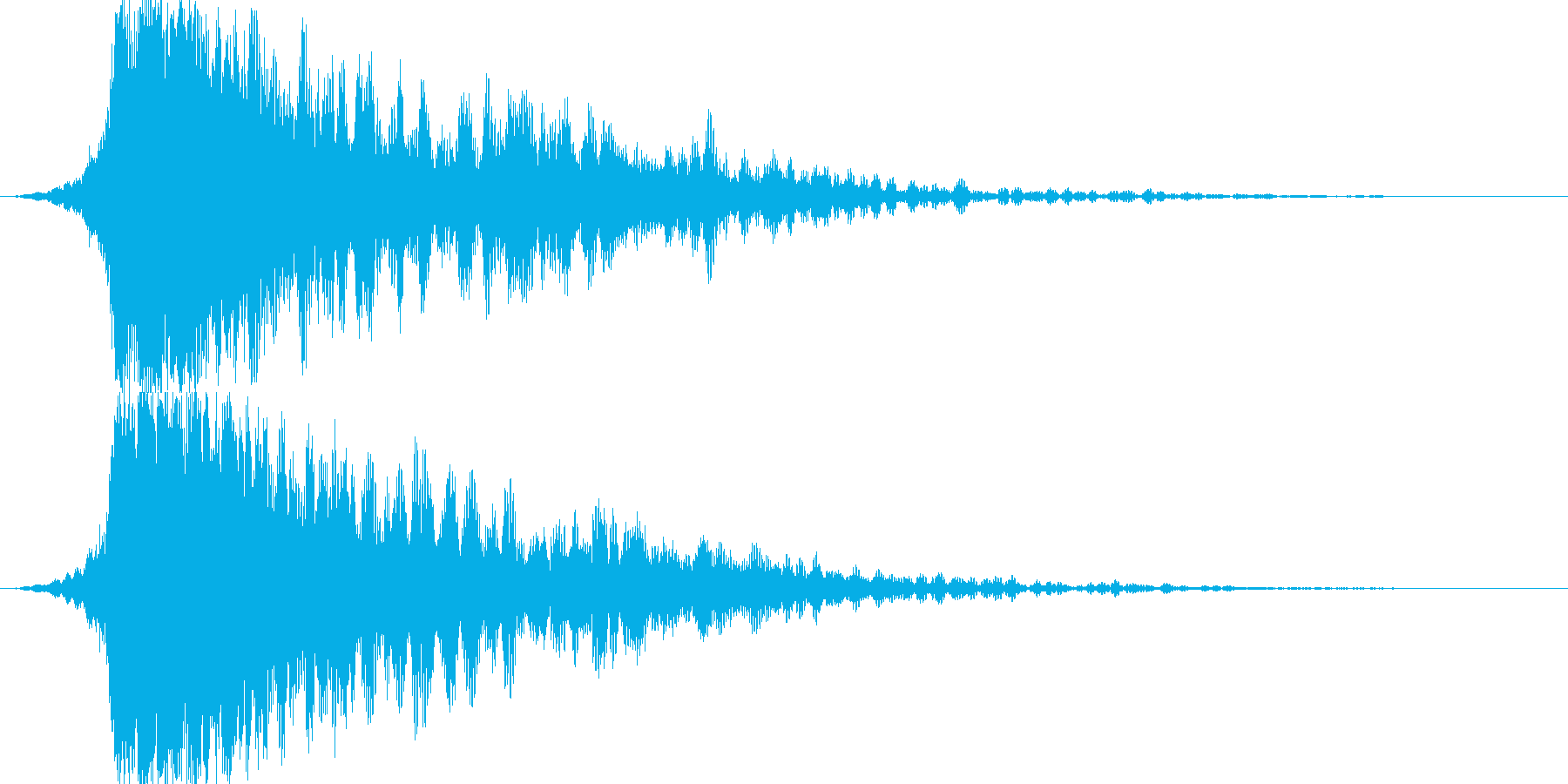 あの特殊な☆魔法☆効果音の第3弾です!の再生済みの波形