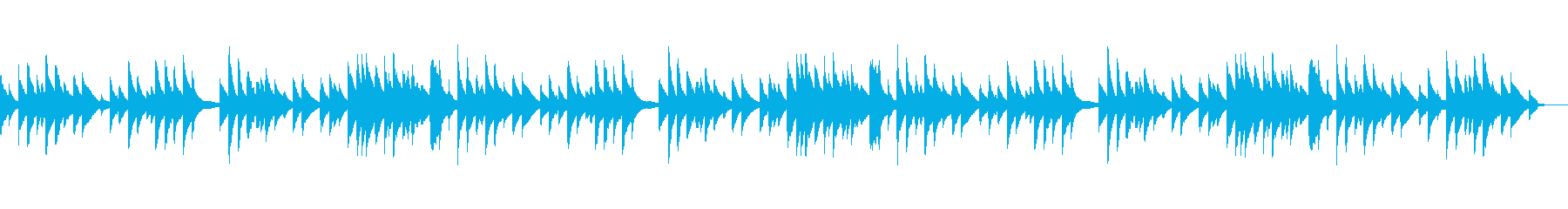 Hometown ~ Hometown Piano Accompaniment ■ Piano Solo's reproduced waveform