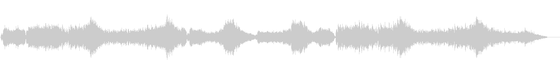 BGM的であり感動を演出するツボを持つ曲の未再生の波形