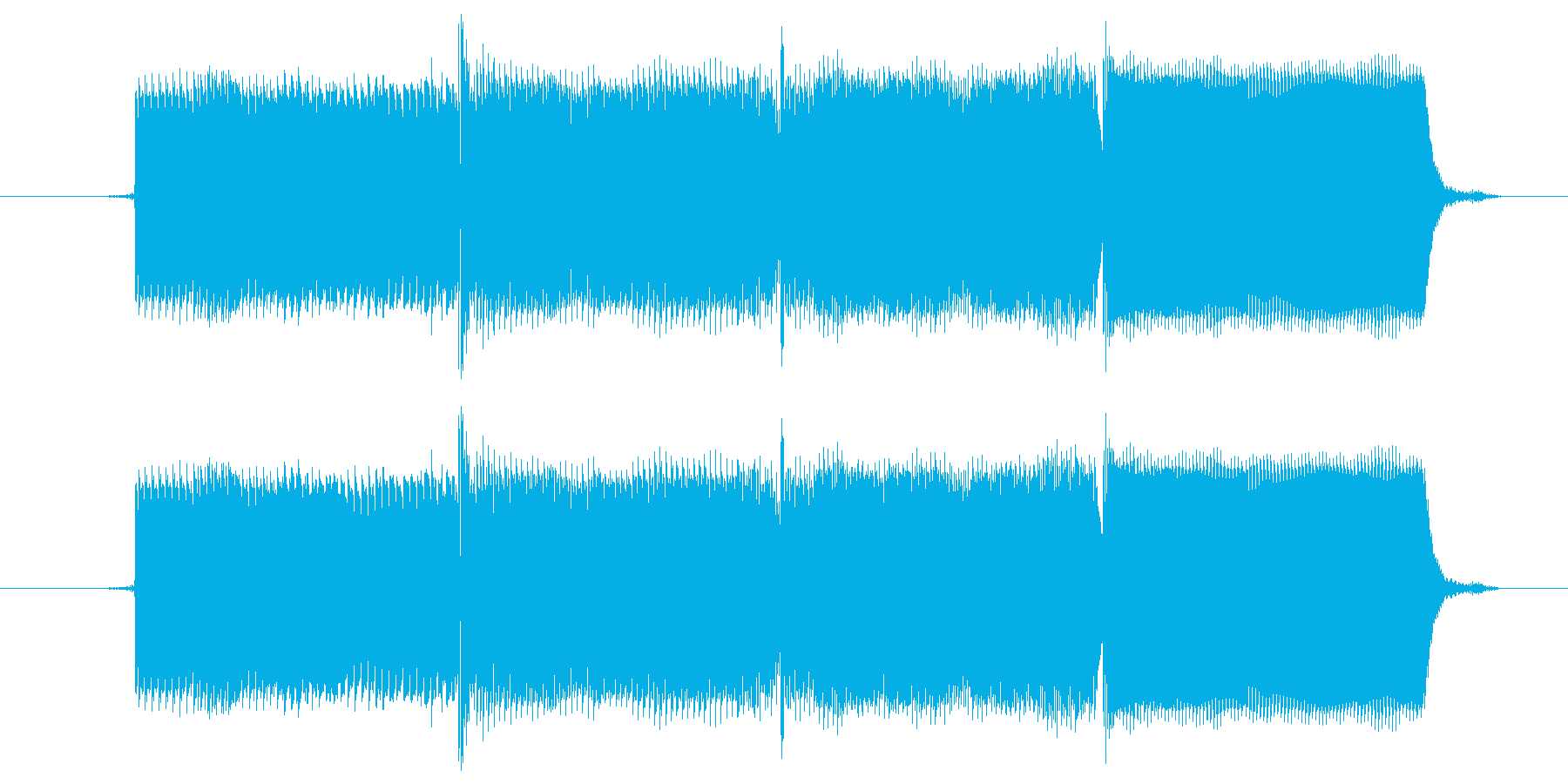 正解の時の効果音の再生済みの波形