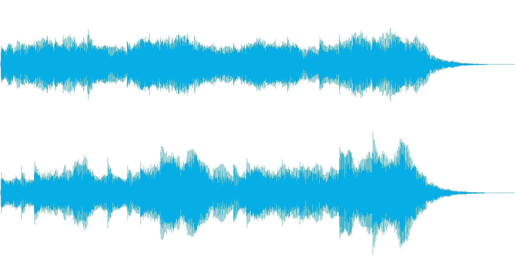 ダークなストリングス ホラー バスドラ抜の再生済みの波形