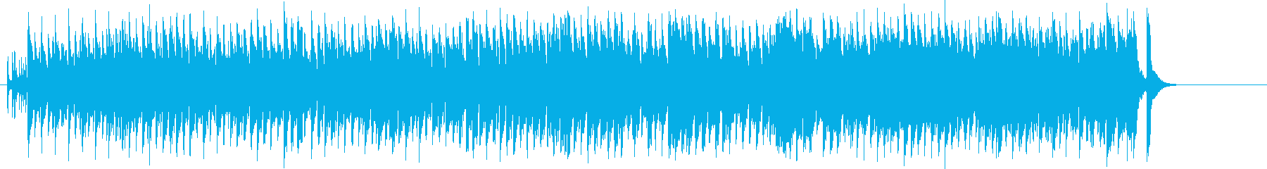 暖かな午後の日差しの歌謡曲風ポップスの再生済みの波形