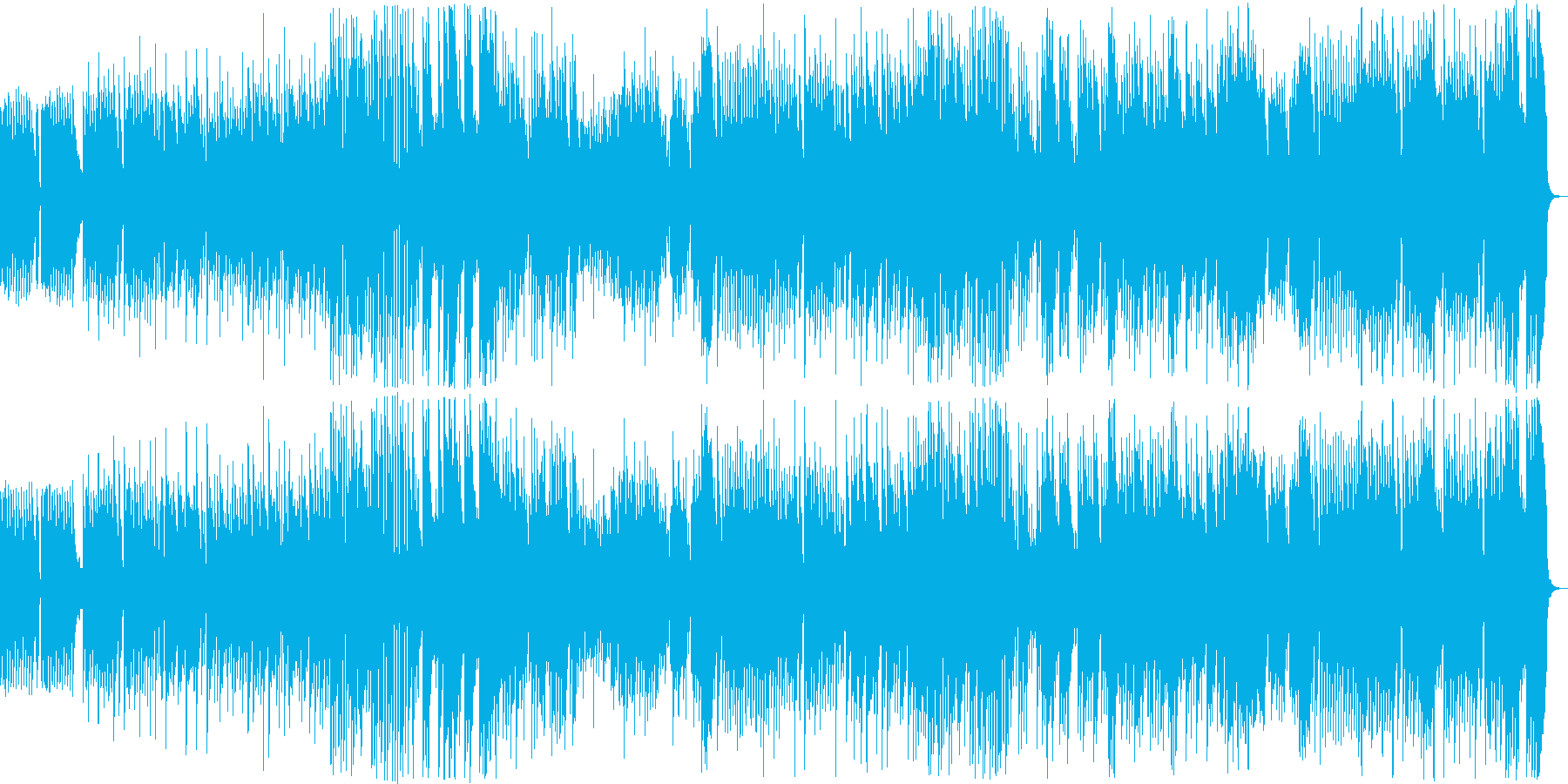 8bit ダークでメルヘンチックなBGMの再生済みの波形