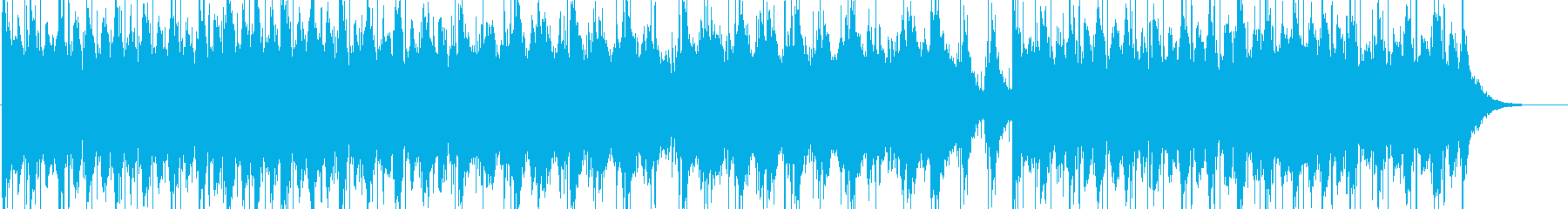 旅立ちをイメージした感動オーケストラ曲の再生済みの波形