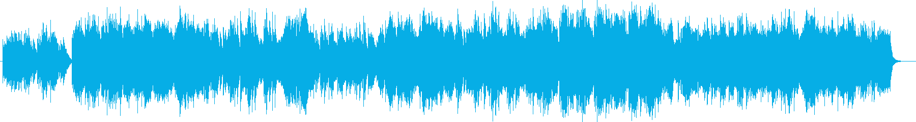 ピアノとバイオリンの懐かしく美しい楽曲の再生済みの波形