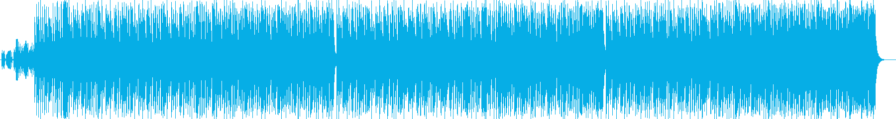 ベースがかっこいいダンスミュージックの再生済みの波形
