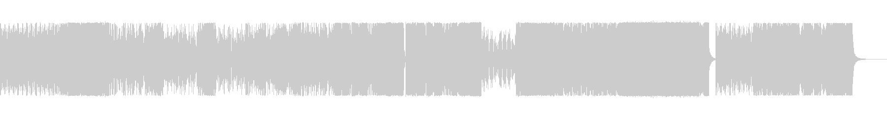 Positive, magnificent and gorgeous ending song's unreproduced waveform