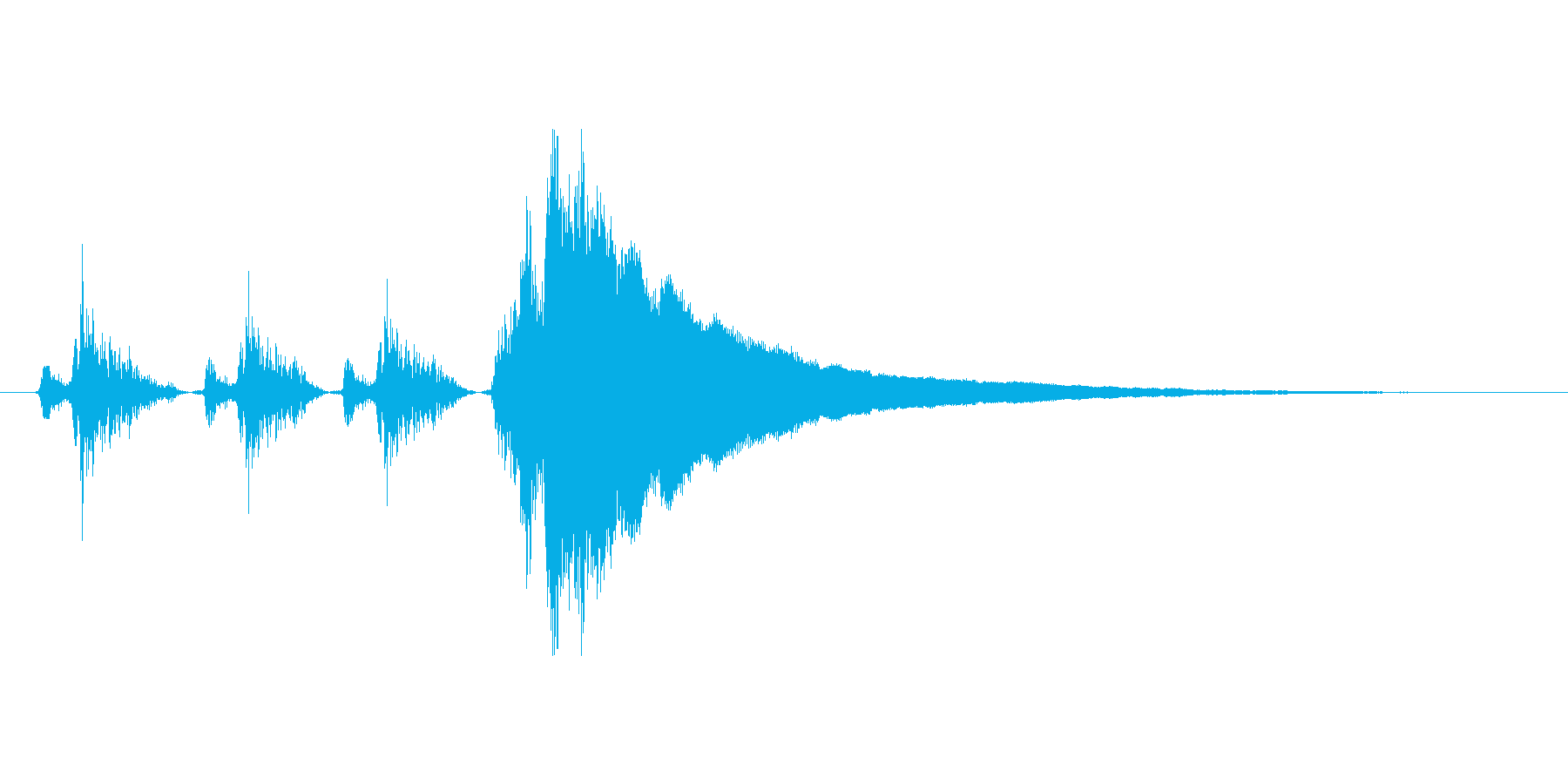 レジの音_チーン_04の再生済みの波形