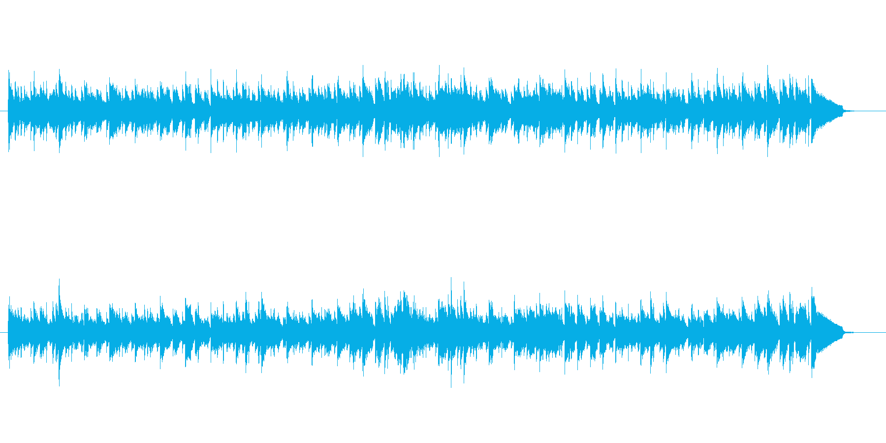 クラシック曲シチリアーノをボサノバでア…の再生済みの波形