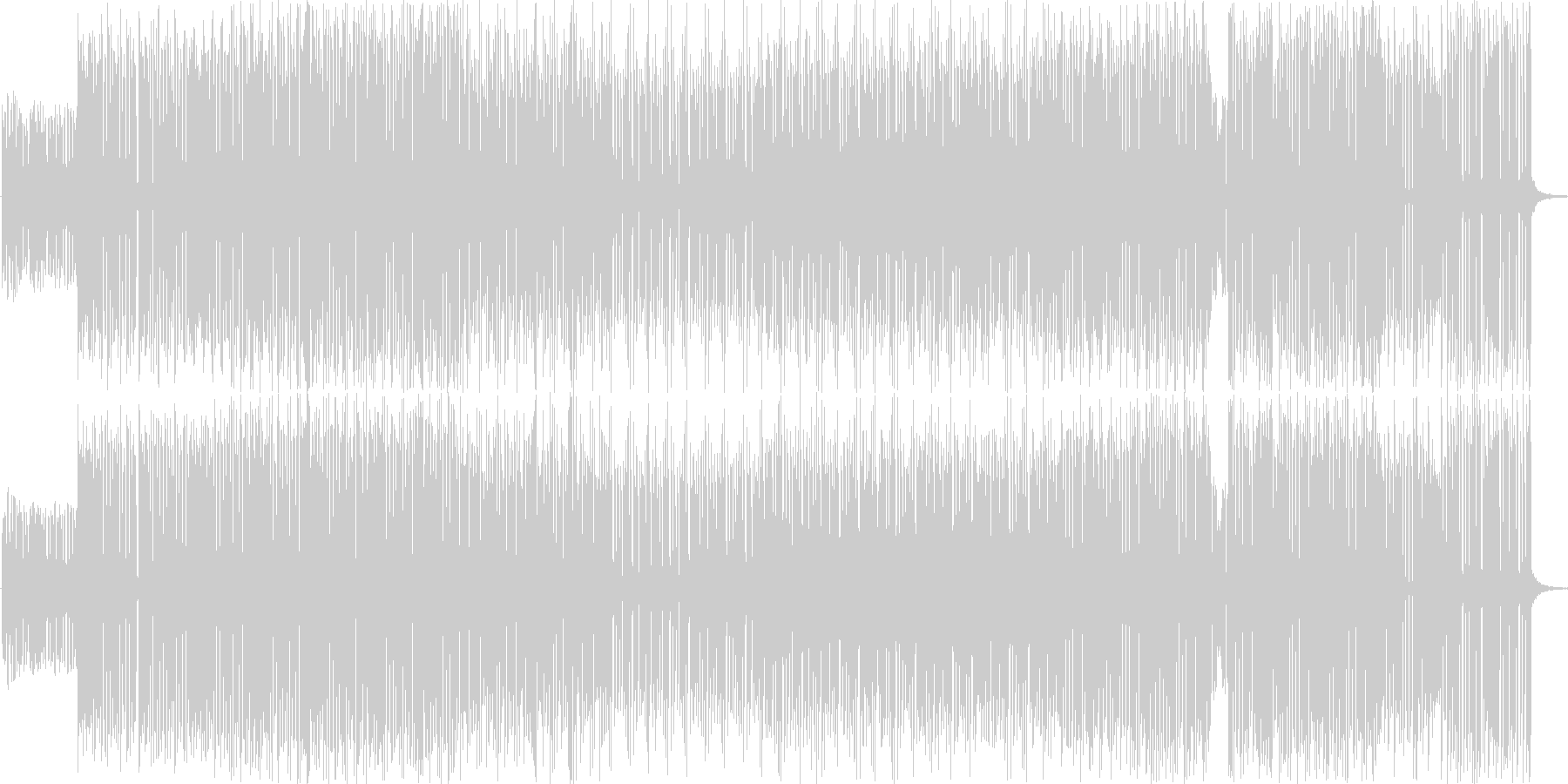 謎めいた、浮ついたBGM、報道、追求、…の未再生の波形