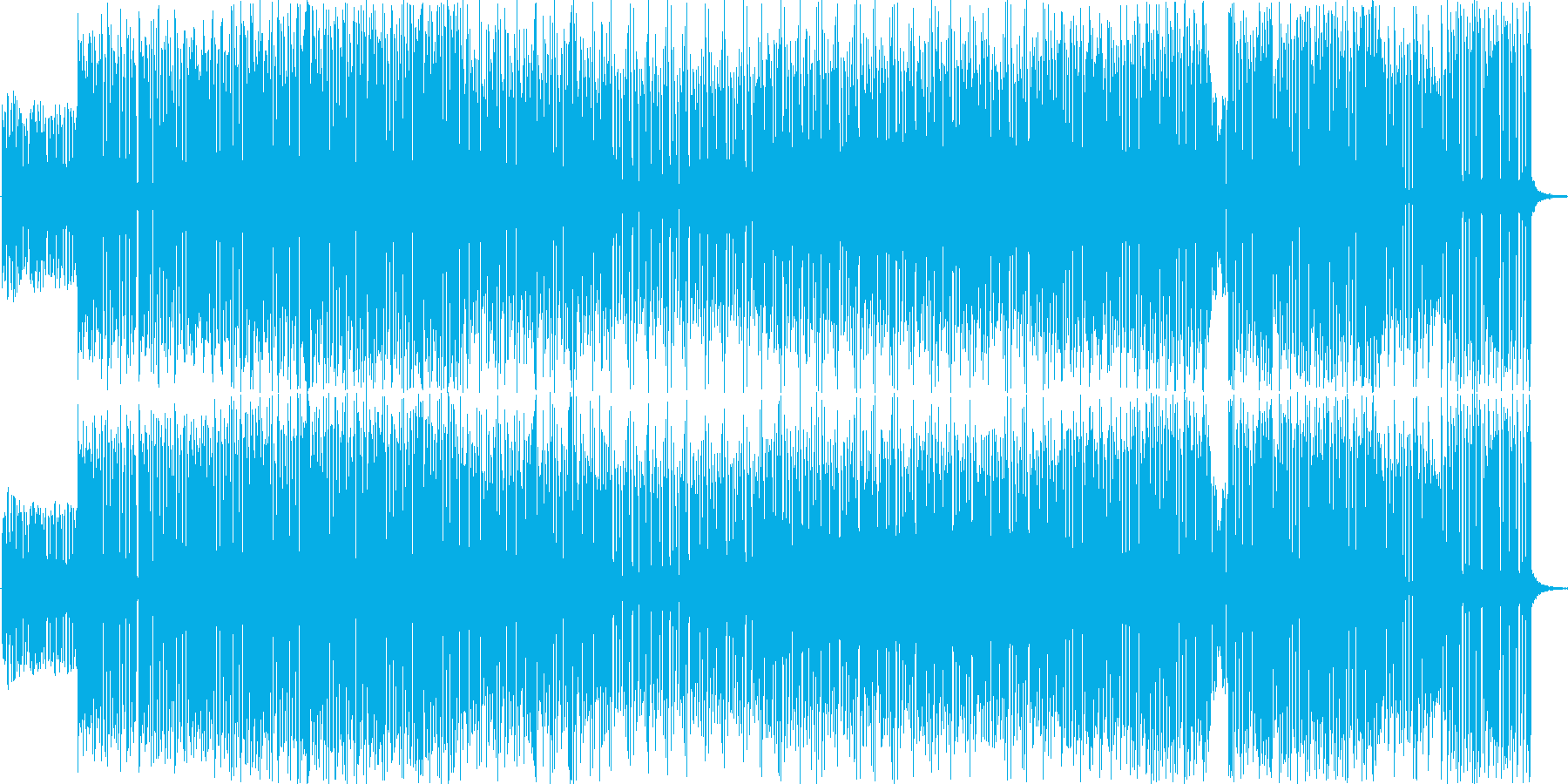 謎めいた、浮ついたBGM、報道、追求、…の再生済みの波形