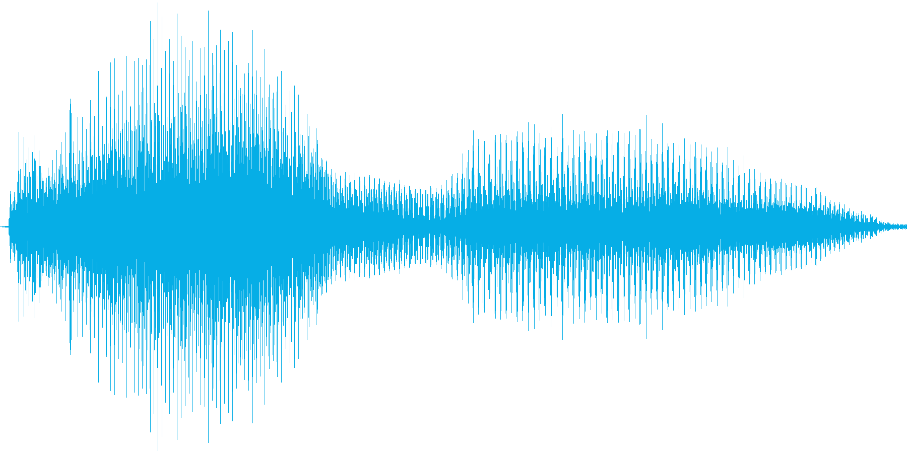 いいね!女の子の声の再生済みの波形