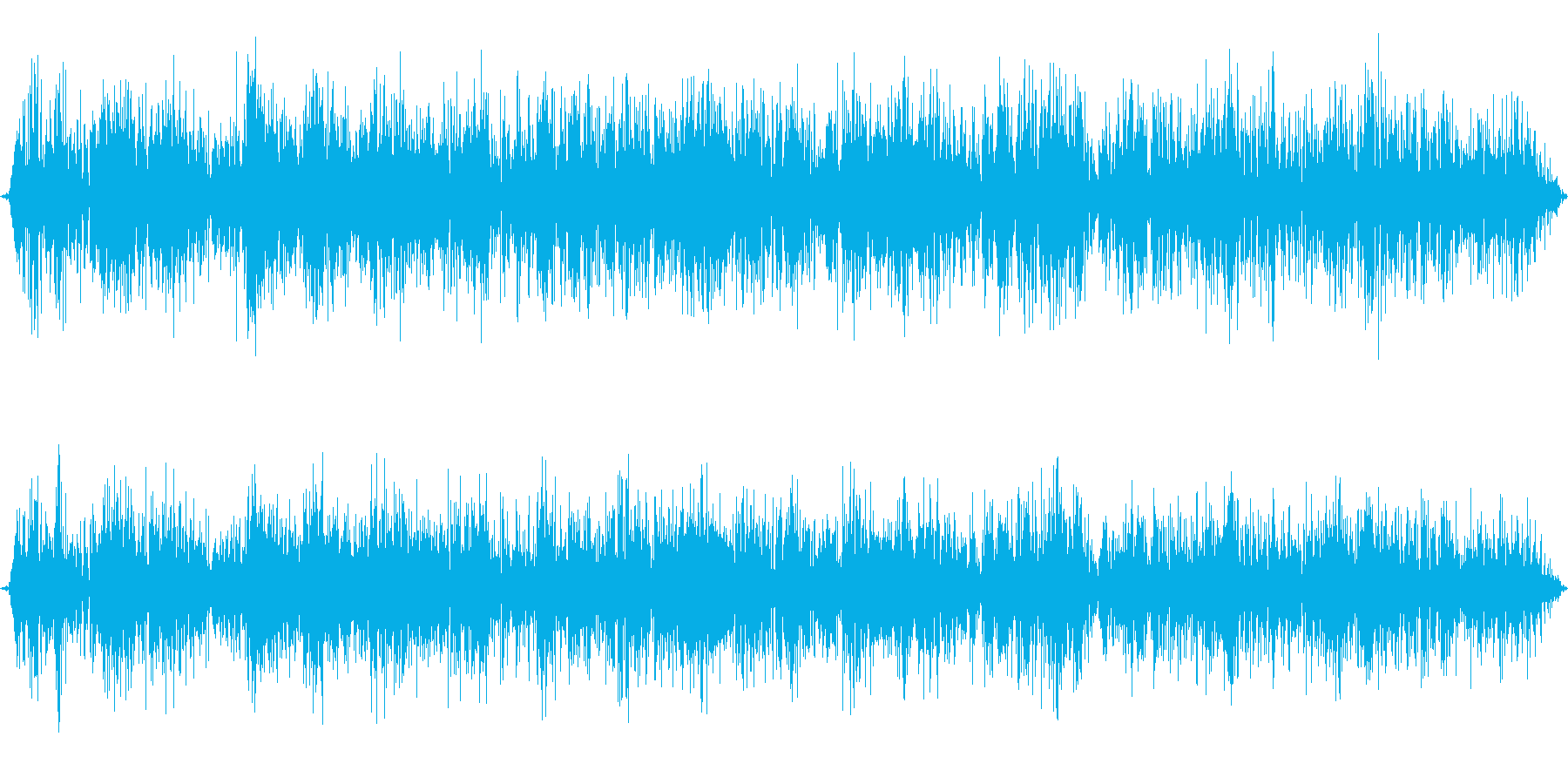 麻雀牌を混ぜる音です。実際に4人で混ぜ…の再生済みの波形